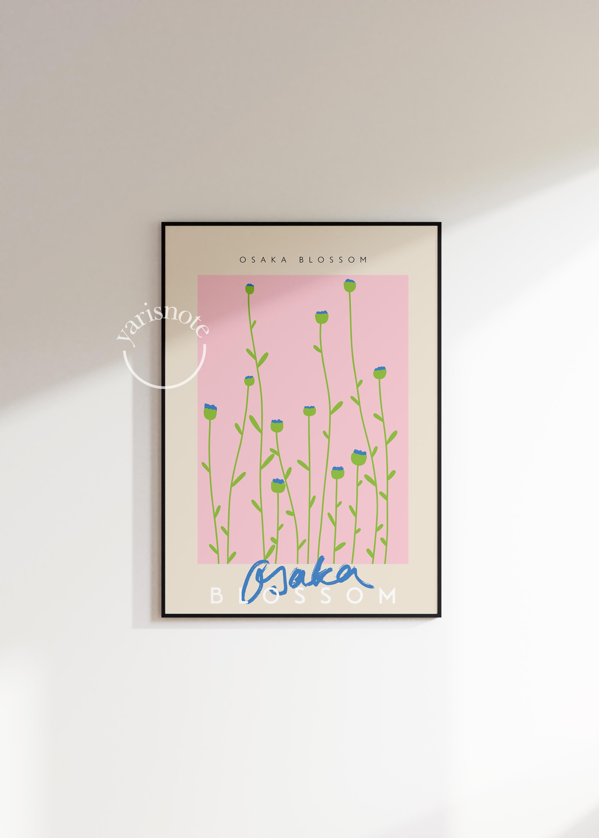 Osaka Blossom Çerçevesiz Poster