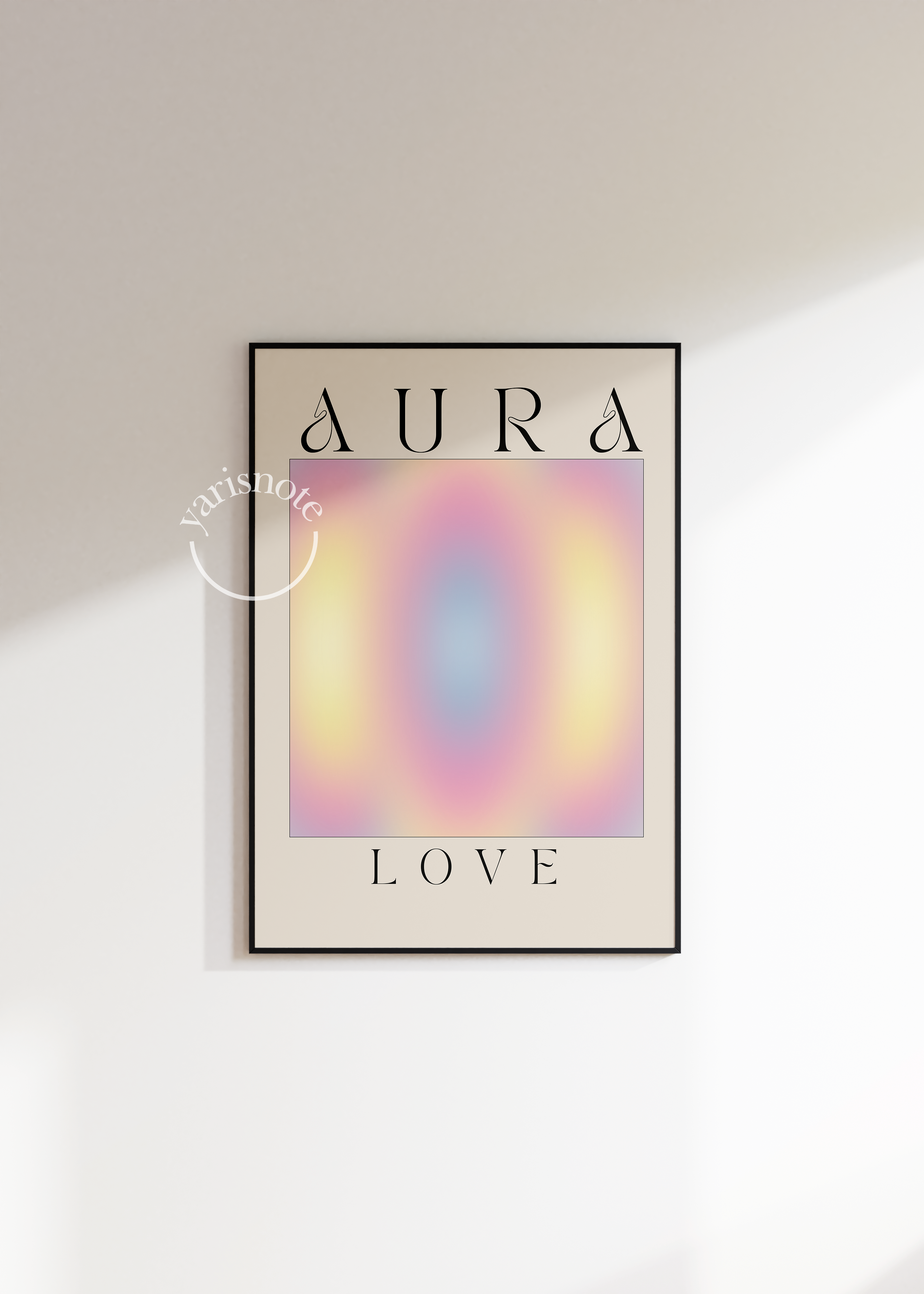 Aura Love Çerçevesiz Poster