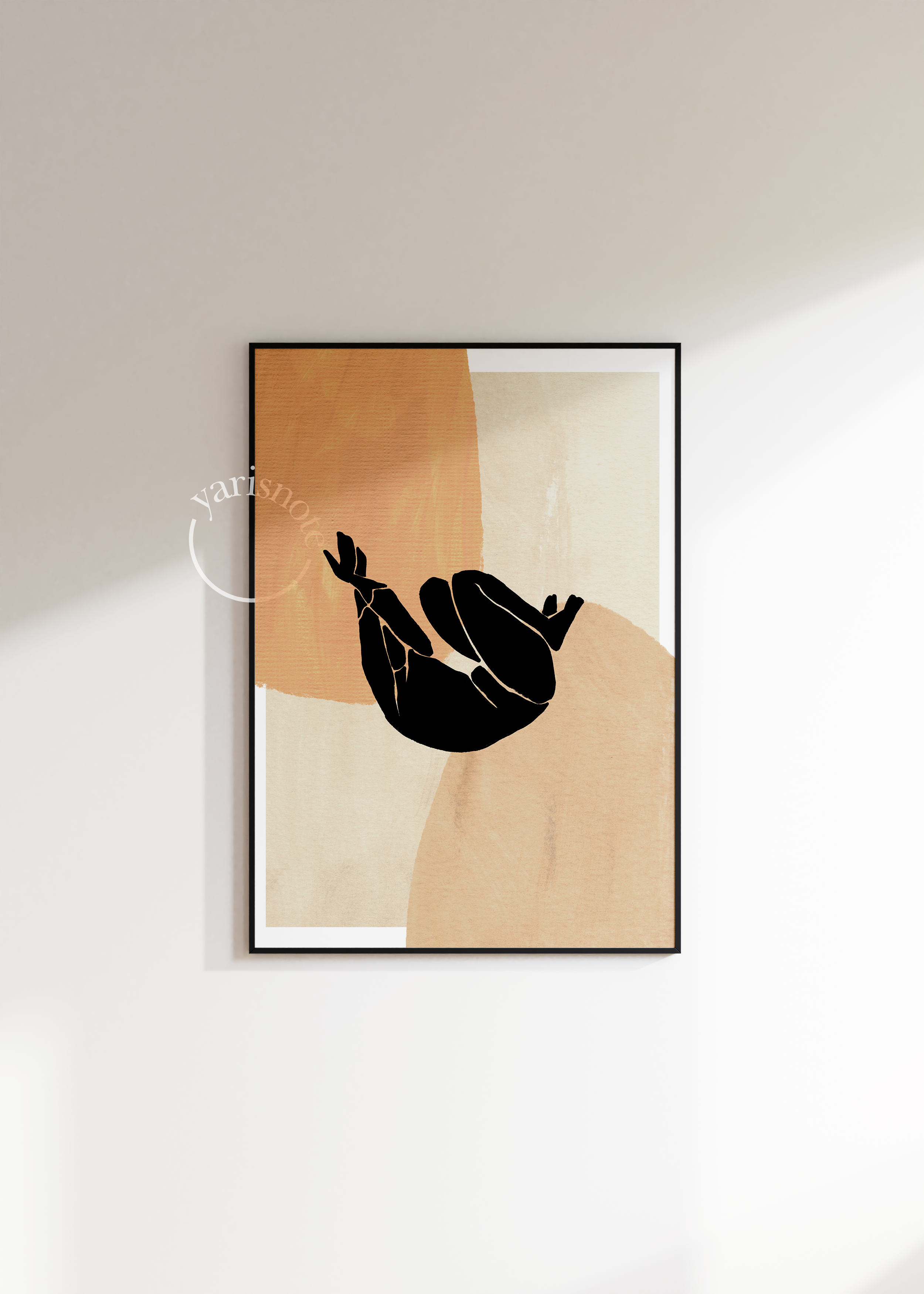 Abstract Body Unframed Poster