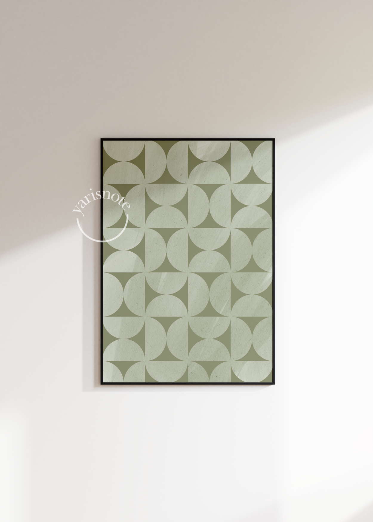 Abstract Shapes Unframed Poster