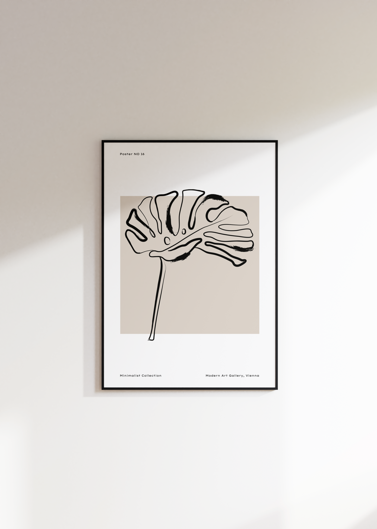 Minimal Botanical Unframed Poster