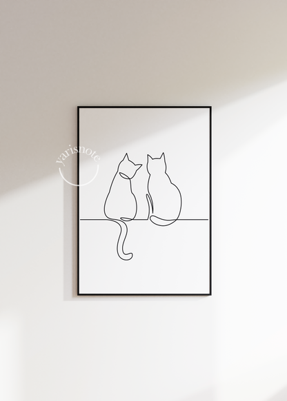Cats Unframed Poster
