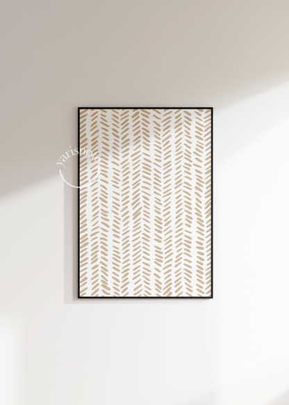 Abstract Unframed Poster