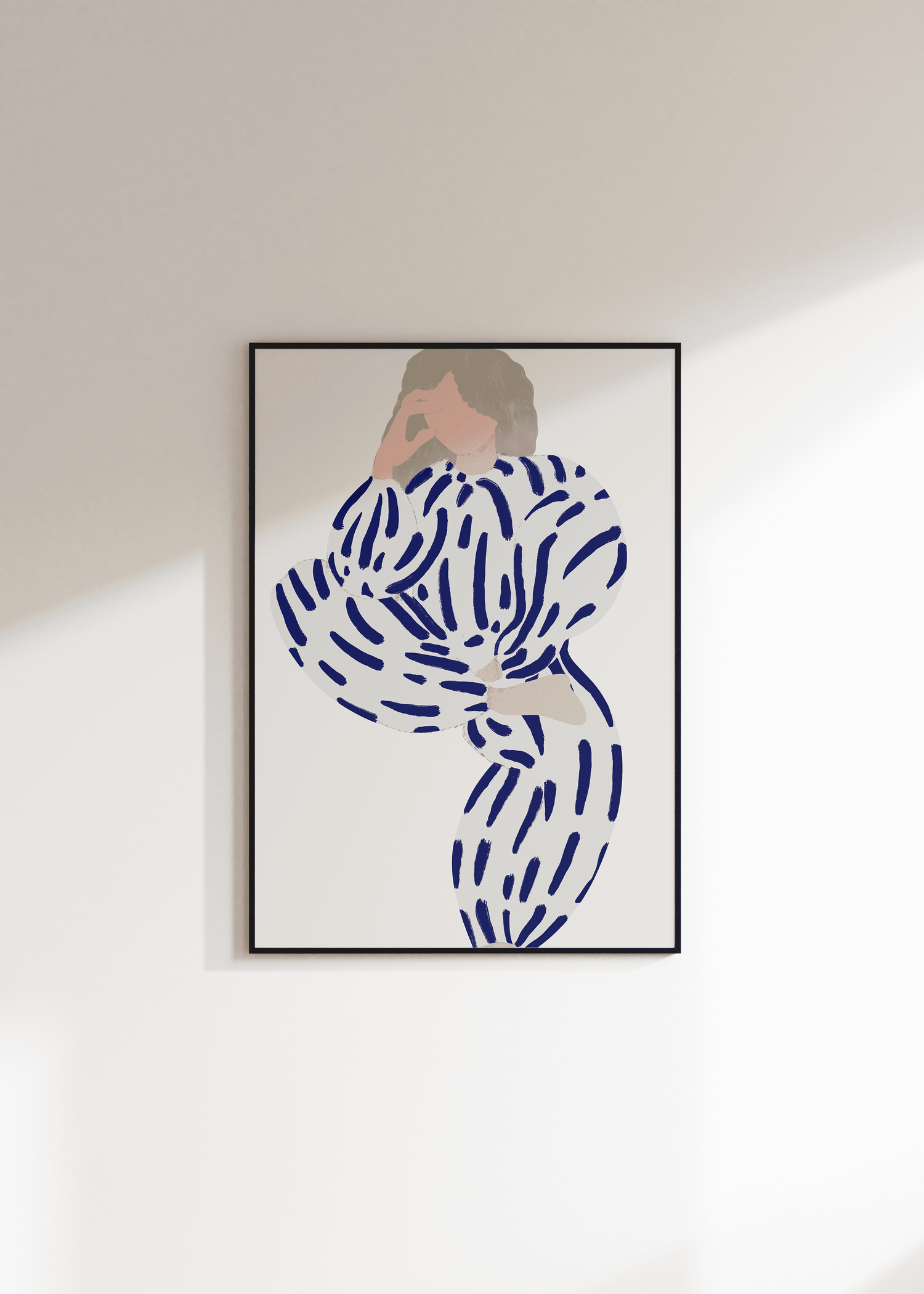 Bohemian Woman Figure Unframed Poster