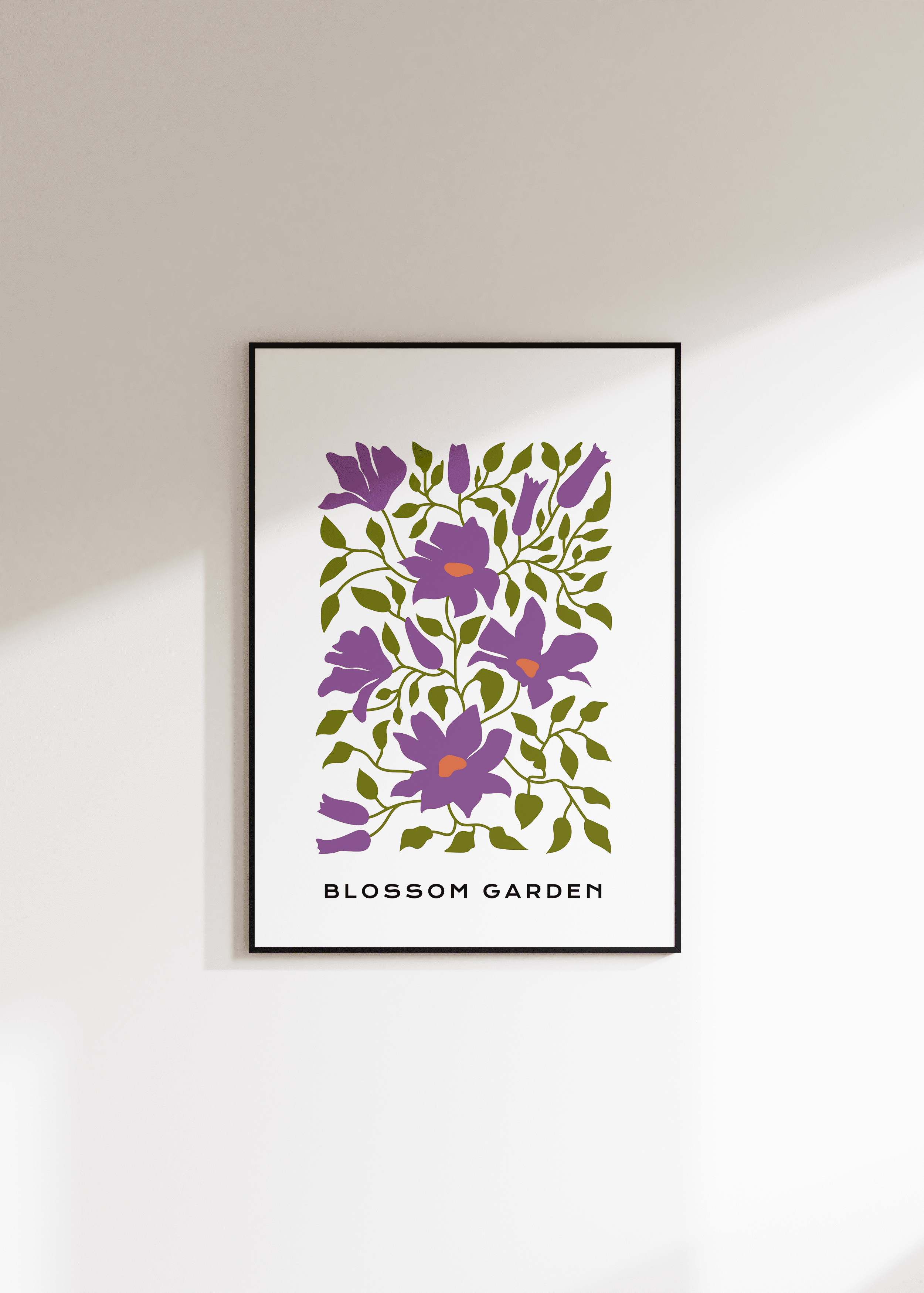 Flower Market Botanical Unframed Poster