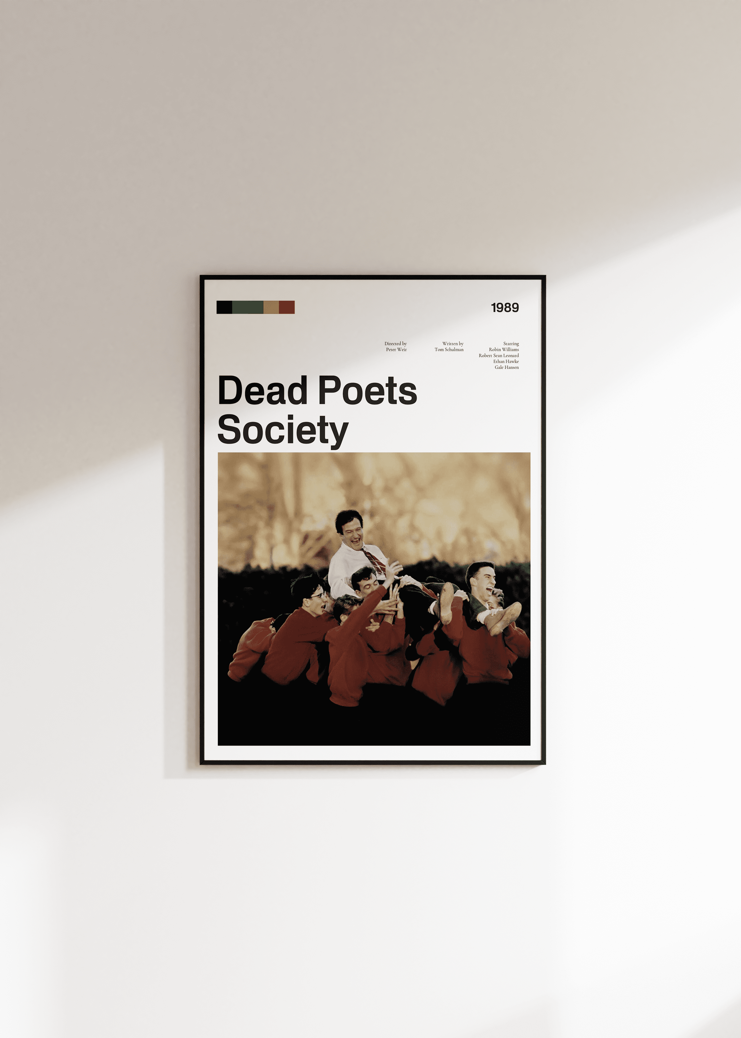 Dead Poets Society Movie Unframed Poster
