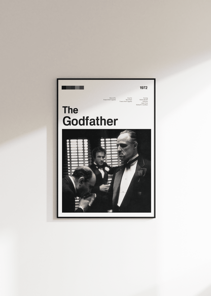 The Godfather Film Çerçevesiz Poster