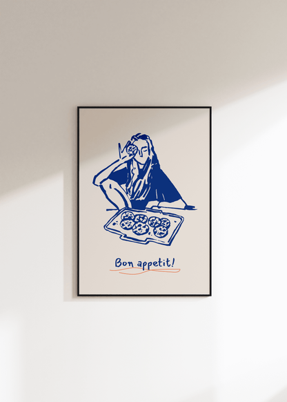 Bon Appetit Unframed Poster
