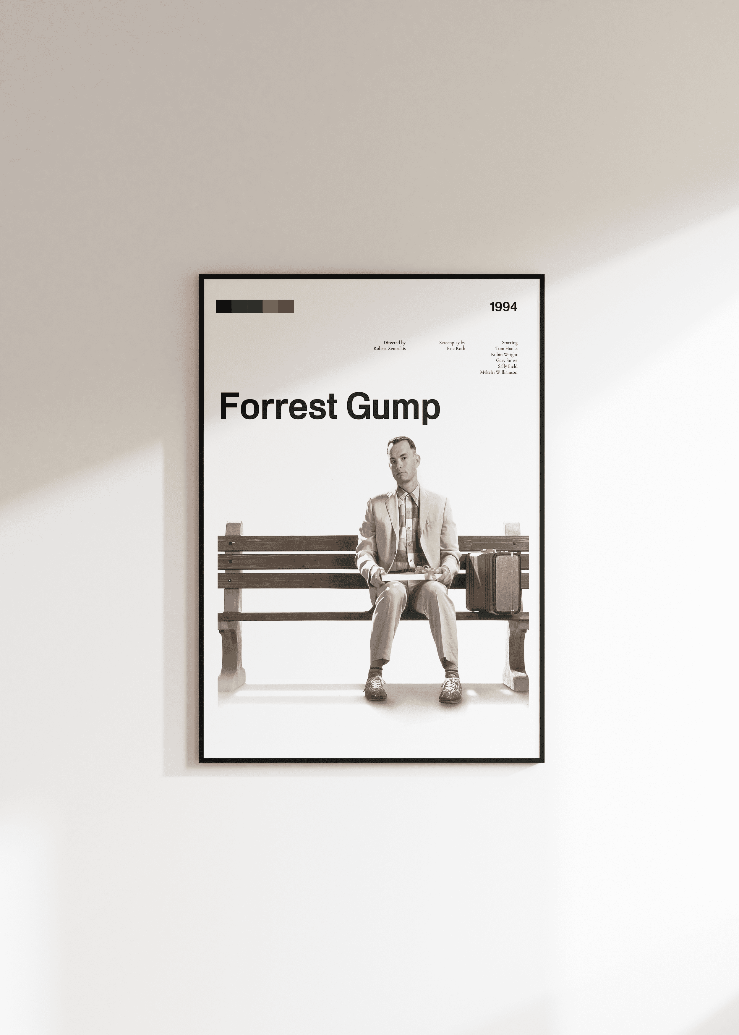 Forrest Gump Film Çerçevesiz Poster