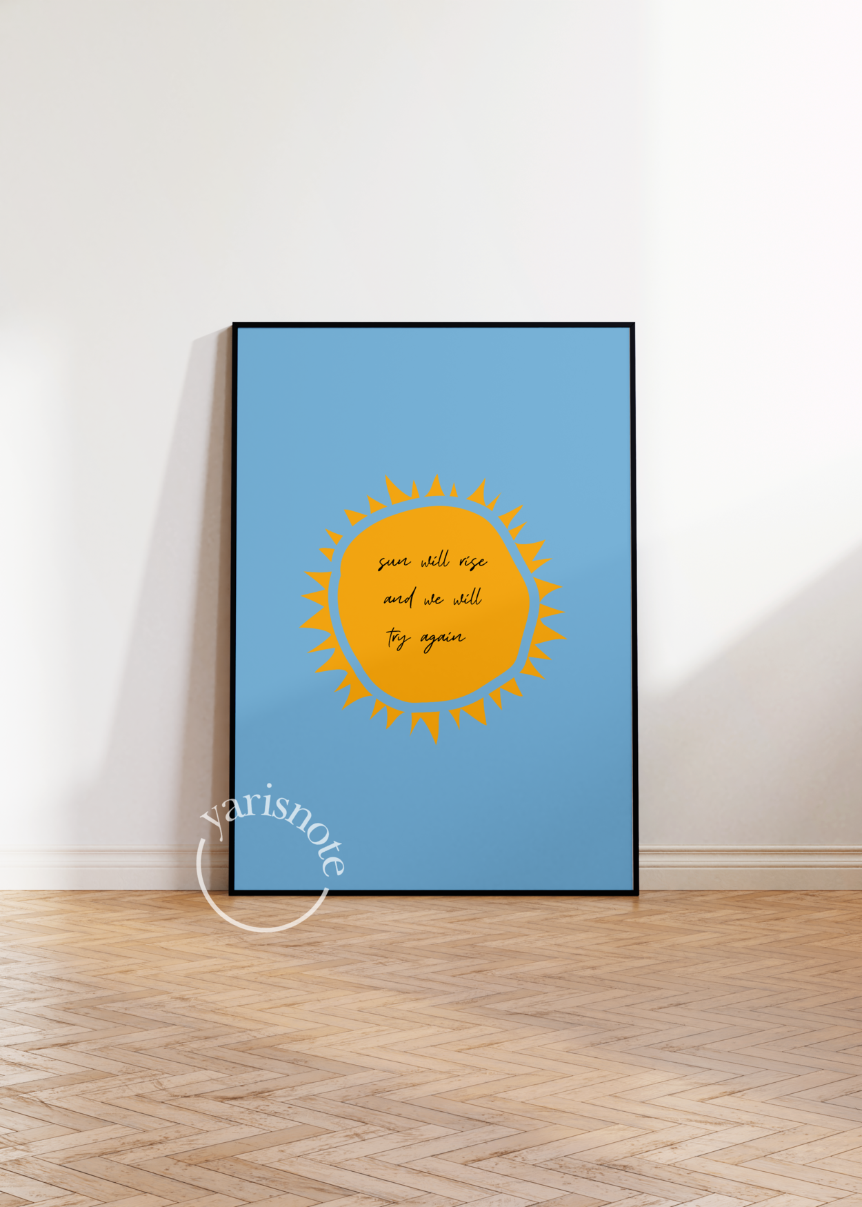 Boho Frameless Poster