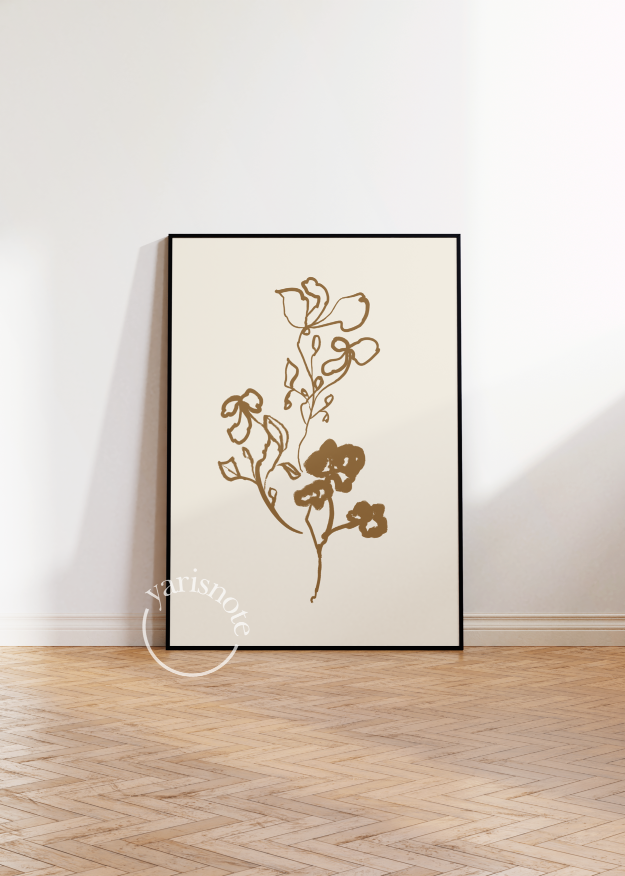 Abstract Flower Unframed Poster