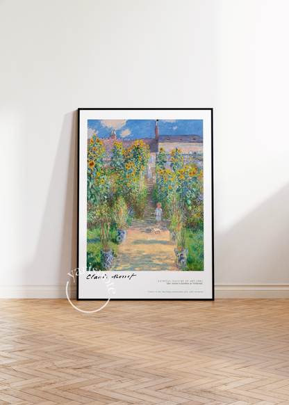 Claude Monet Çerçevesiz Poster