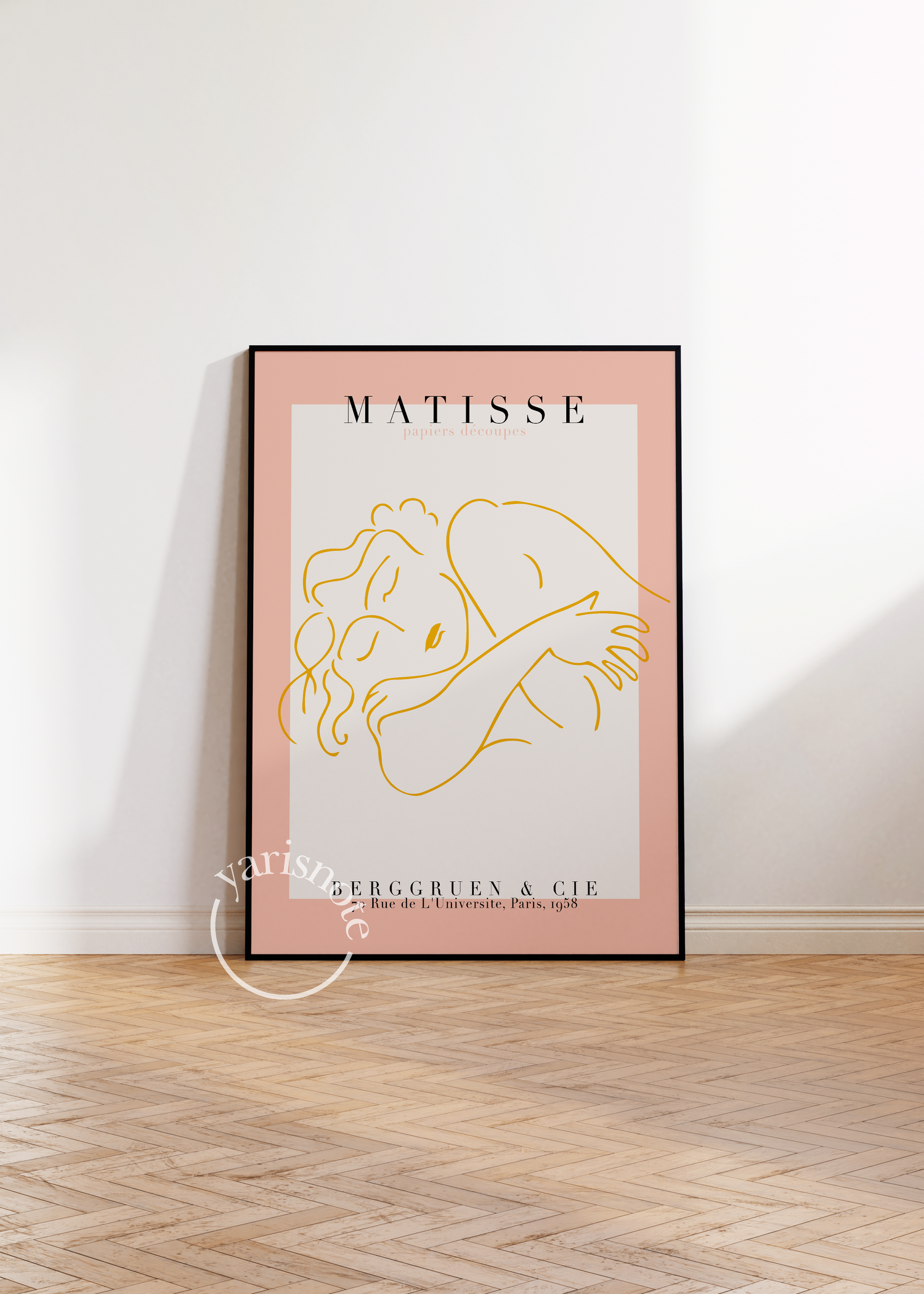 Matisse Sleeping Woman Unframed Poster