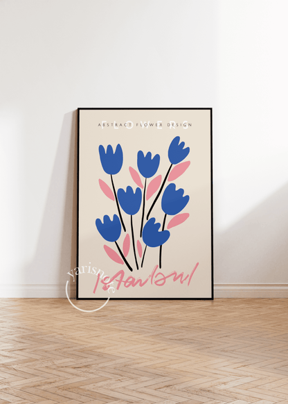 Istanbul Flowers Unframed Poster