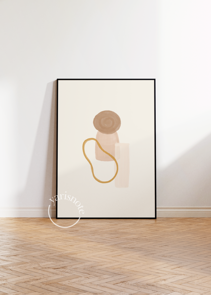 Abstract Unframed Poster