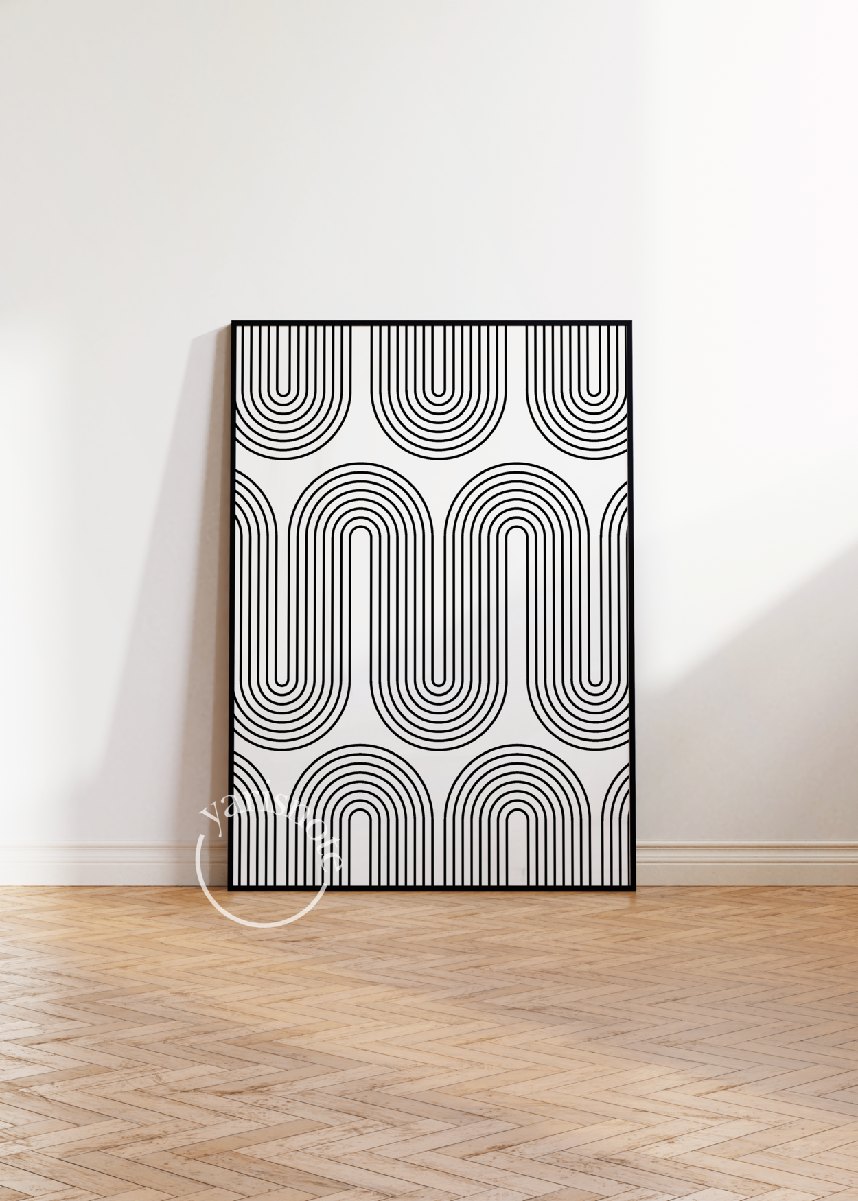 Abstract Unframed Poster