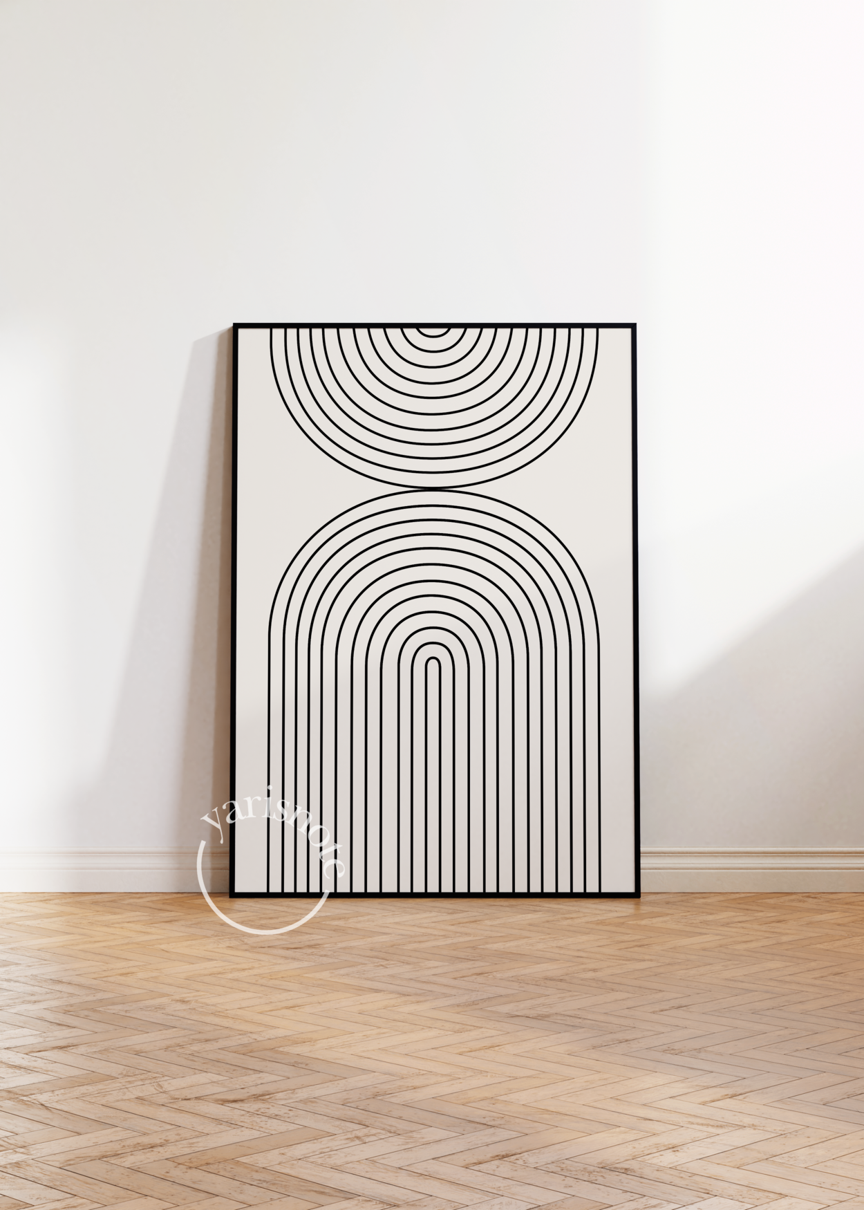 Abstract Unframed Poster