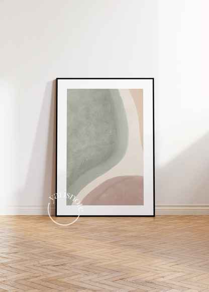 Abstract Unframed Poster