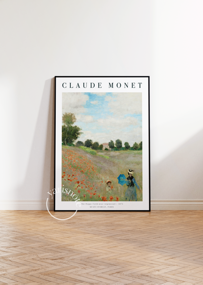 Claude Monet Çerçevesiz Poster