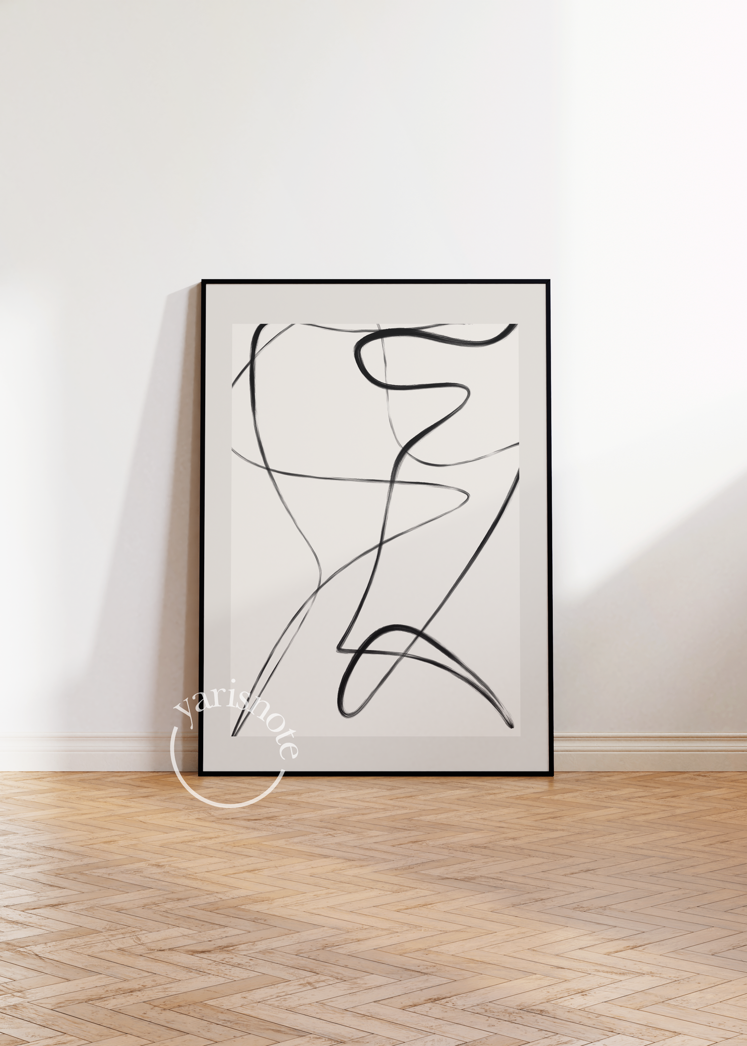 Abstract Unframed Poster