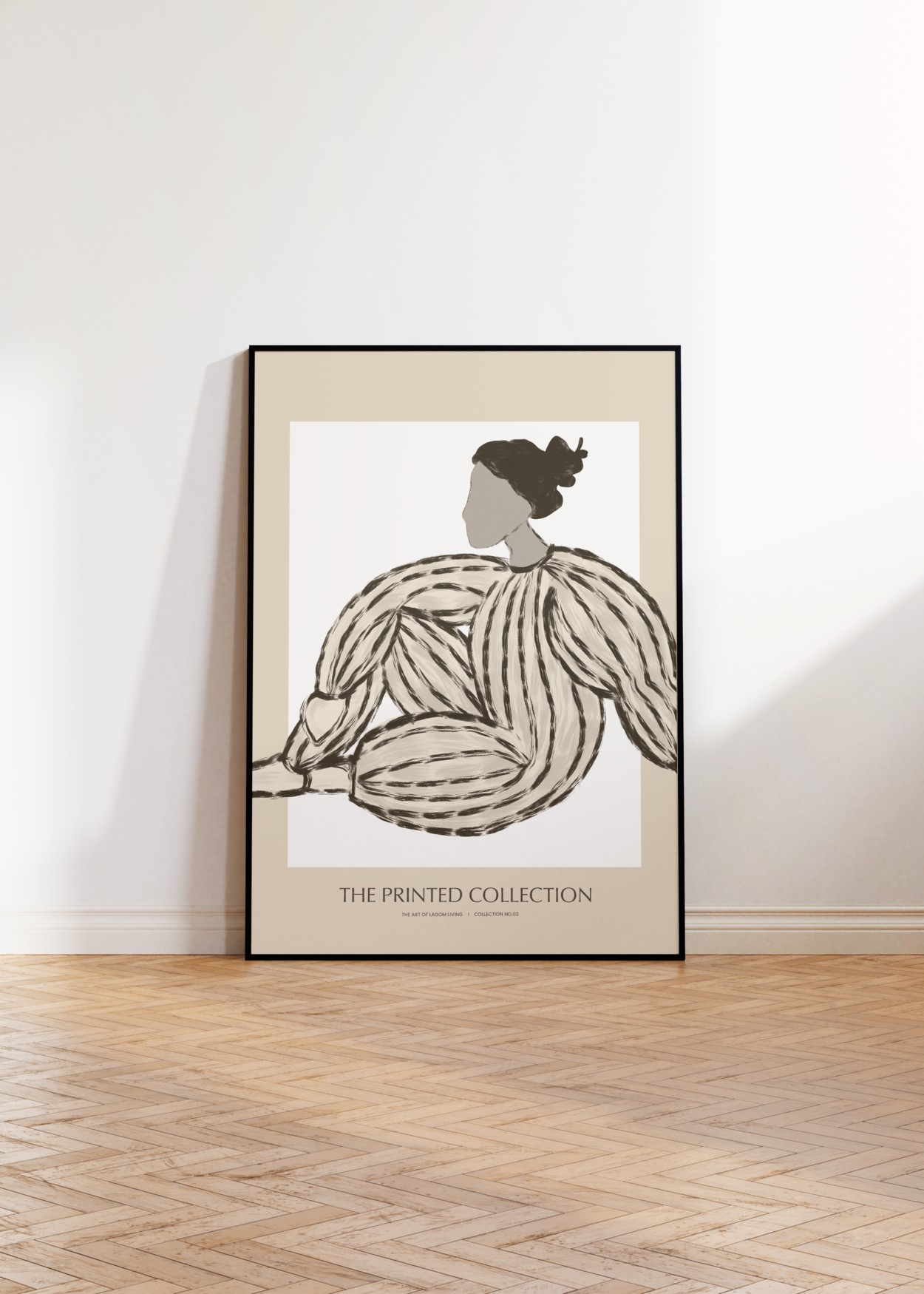 Bohemian Woman Figure Unframed Poster