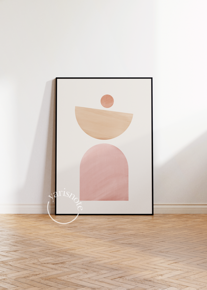 Abstract Unframed Poster