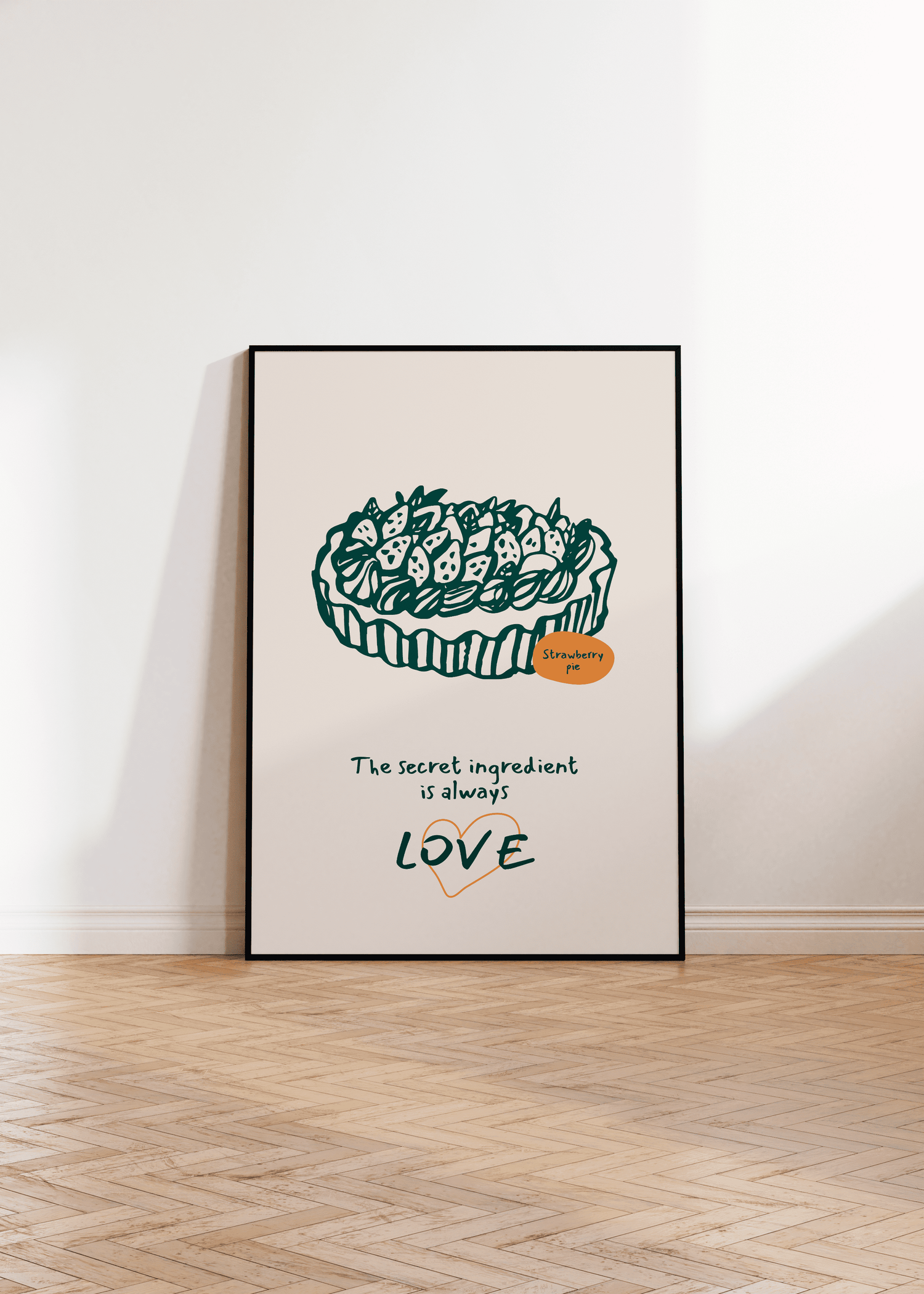 Food Love Unframed Poster