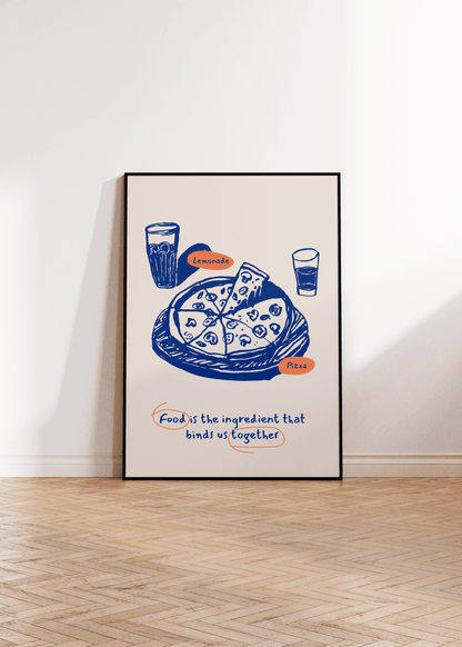 Pizza Unframed Poster