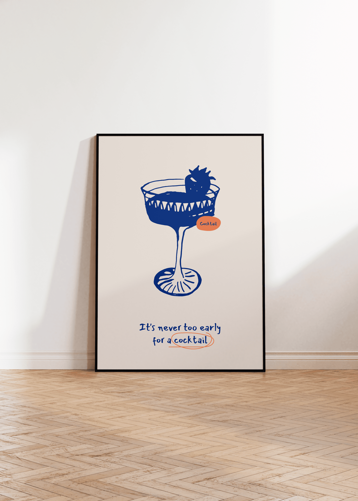 Cocktail Çerçevesiz Poster
