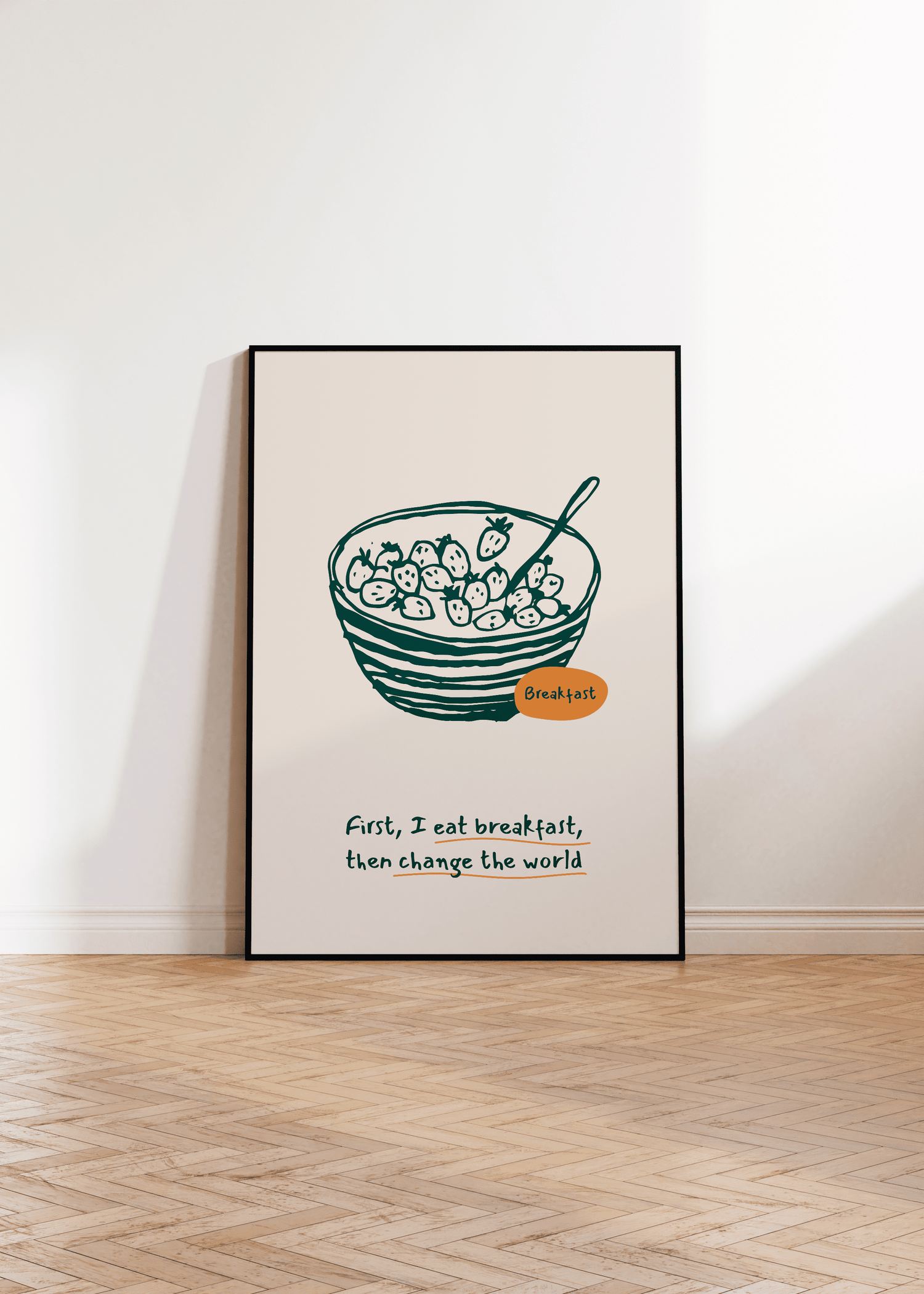 Breakfast Unframed Poster