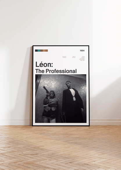 Léon The Professional Film Çerçevesiz Poster
