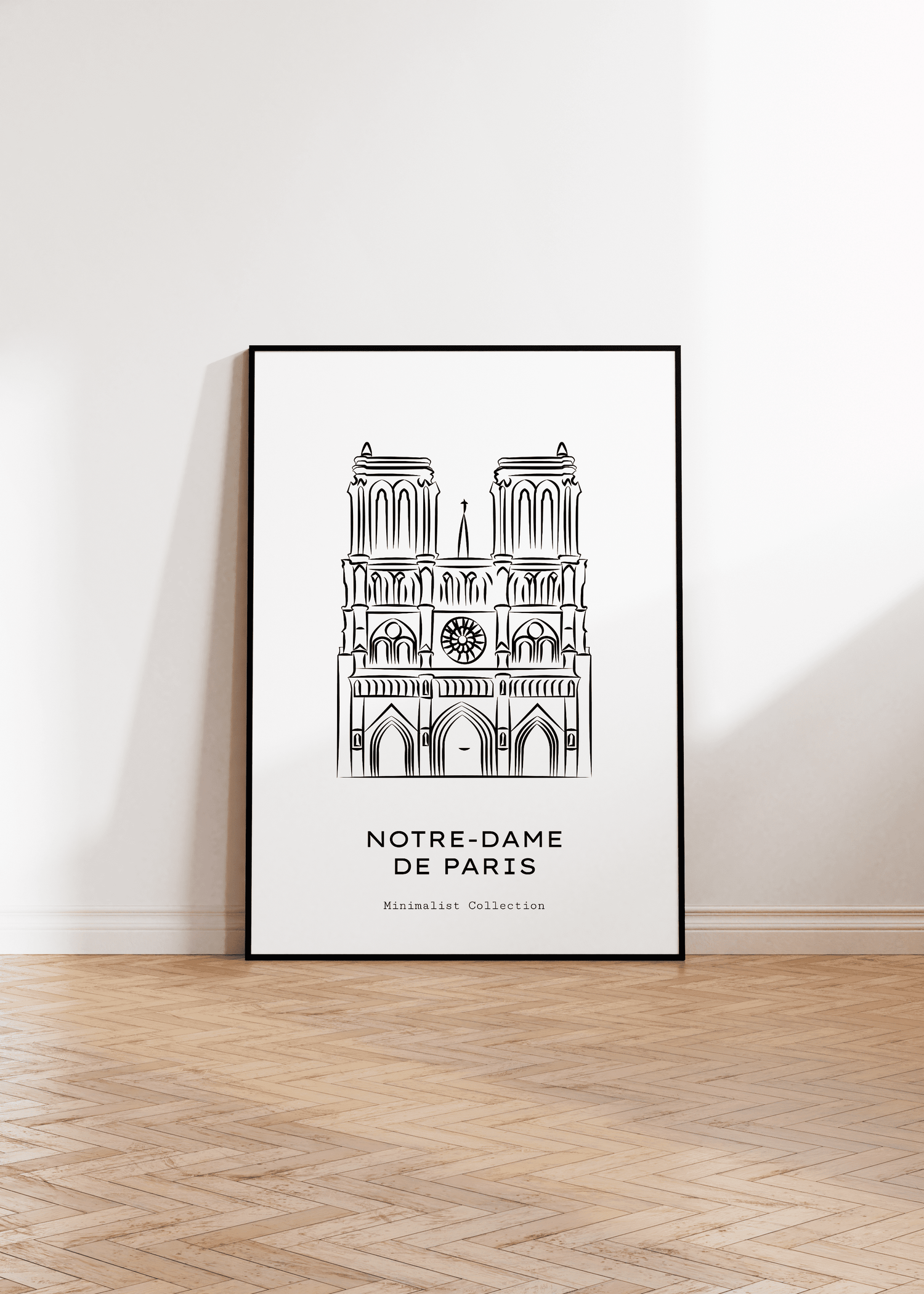 Paris Notre Dame Unframed Poster
