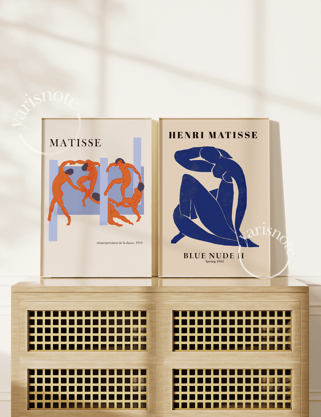 Matisse Set of 2 Unframed Poster