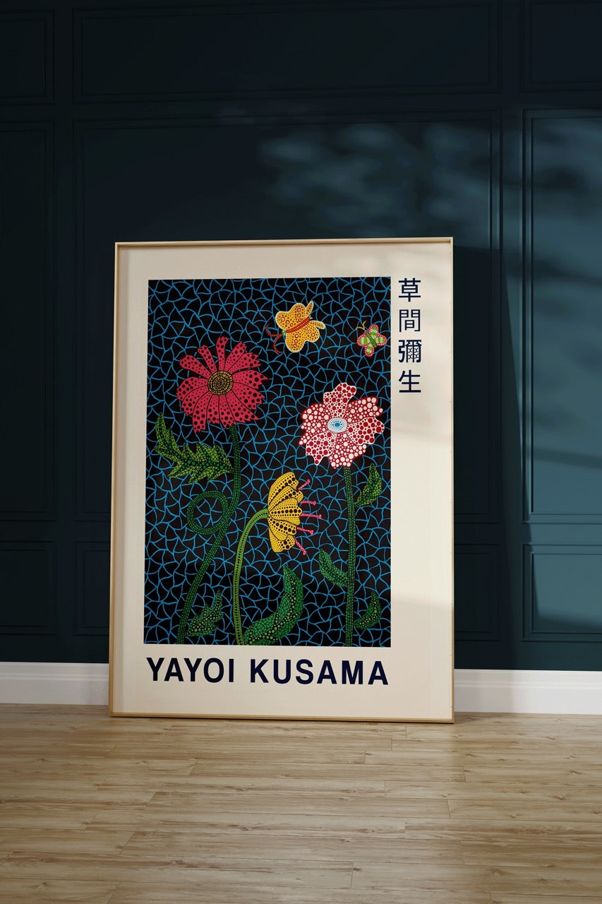 Yayoi Kusama Unframed Poster