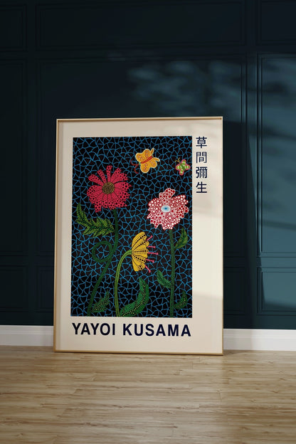 Yayoi Kusama Çerçevesiz Poster