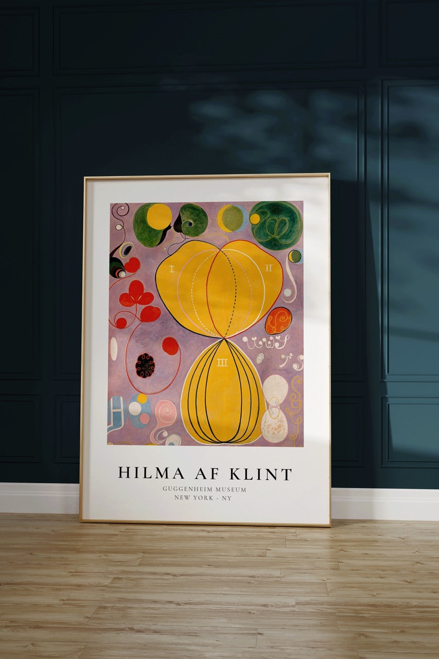 Hilma Af Klint Çerçevesiz Poster