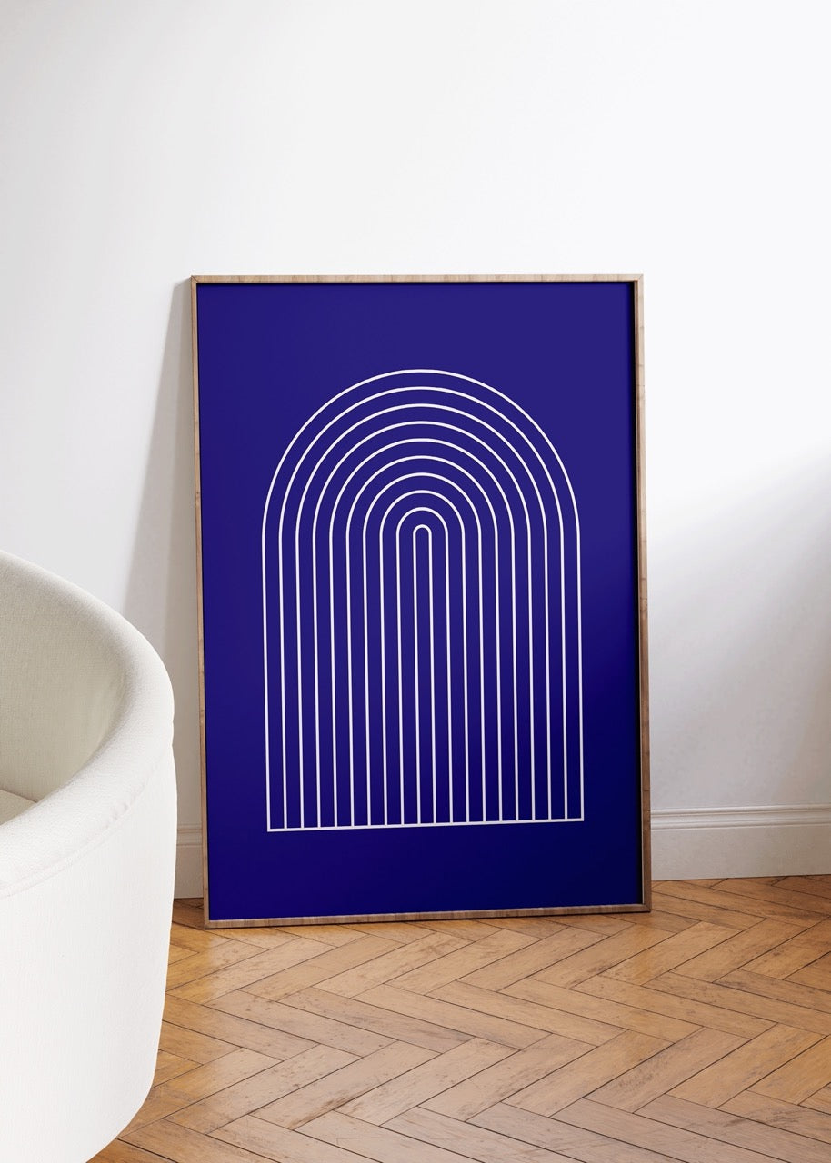 Abstract Unframed Poster