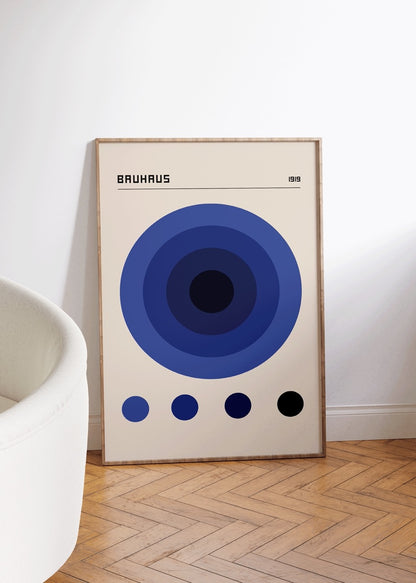 Bauhaus Çerçevesiz Poster