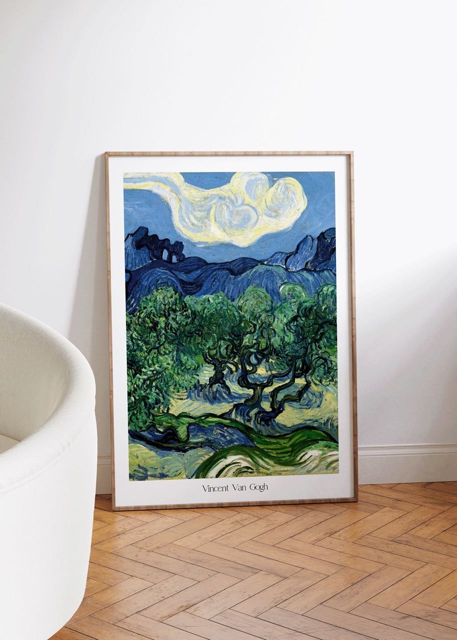 Van Gogh Çerçevesiz Poster