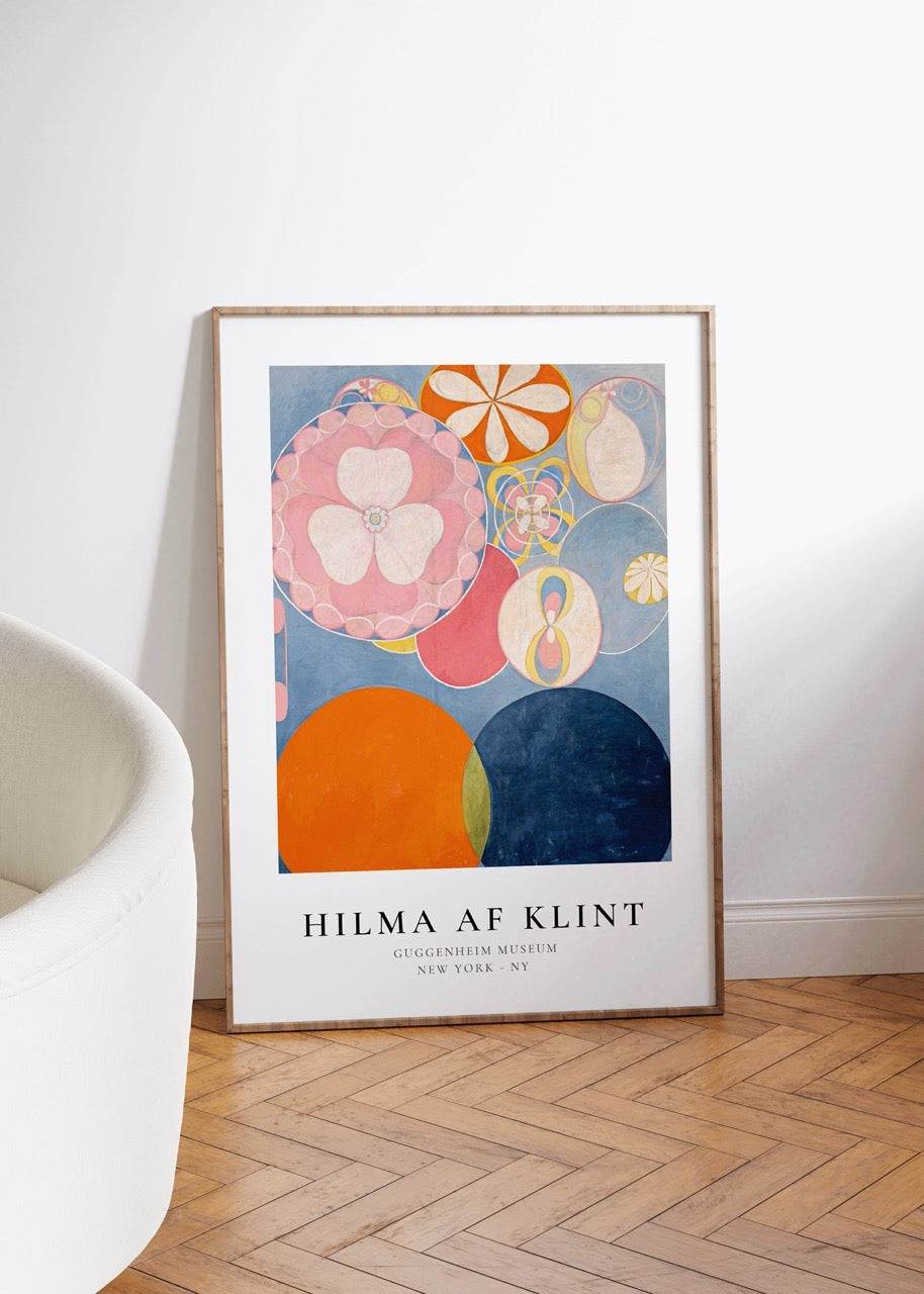 Hilma Af Klint Çerçevesiz Poster