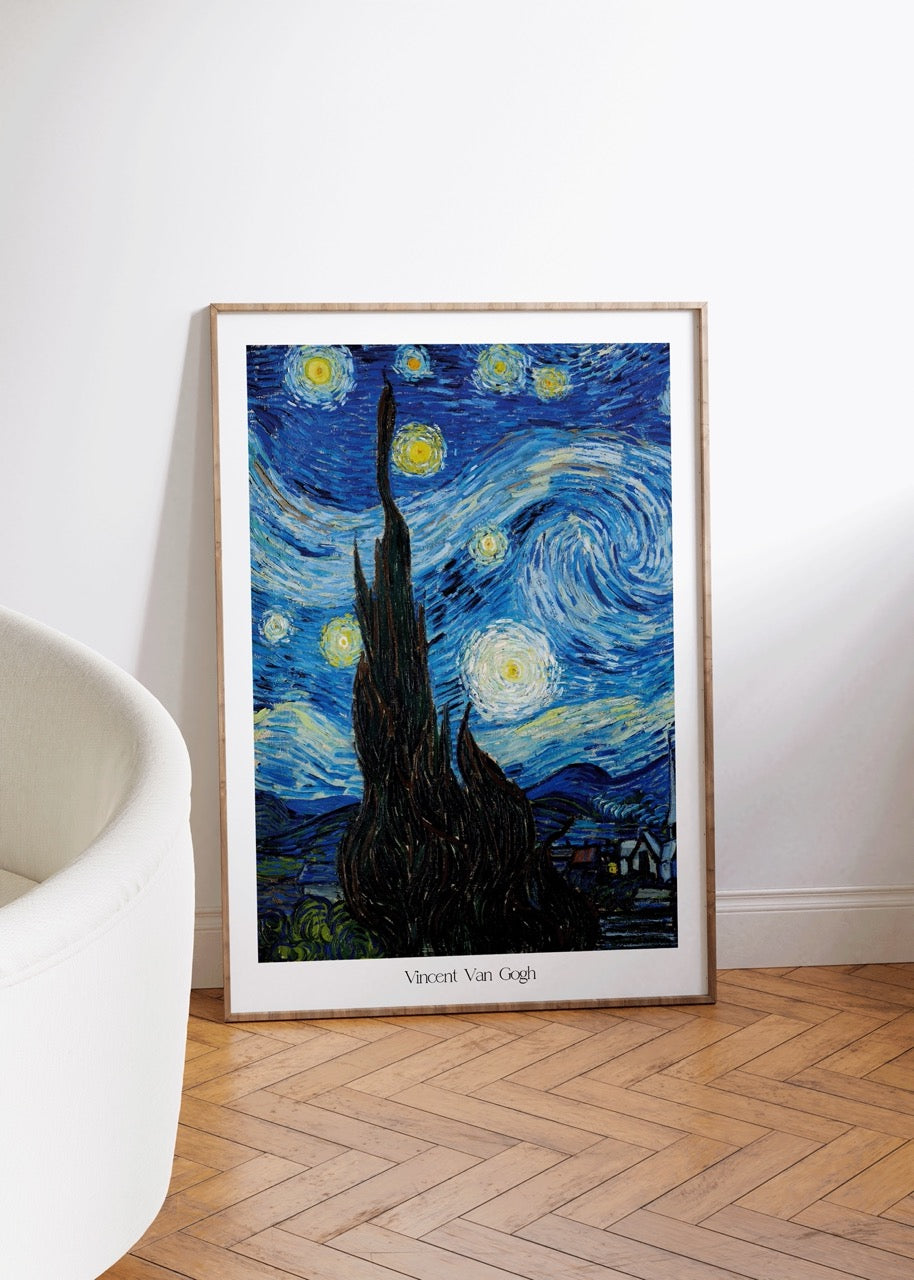 Van Gogh Çerçevesiz Poster