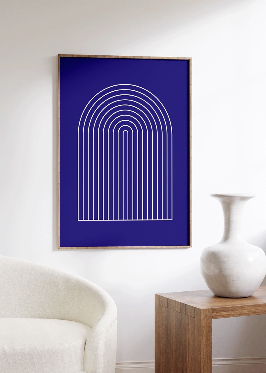 Abstract Unframed Poster