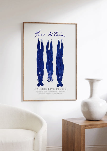 Yves Klein Unframed Poster