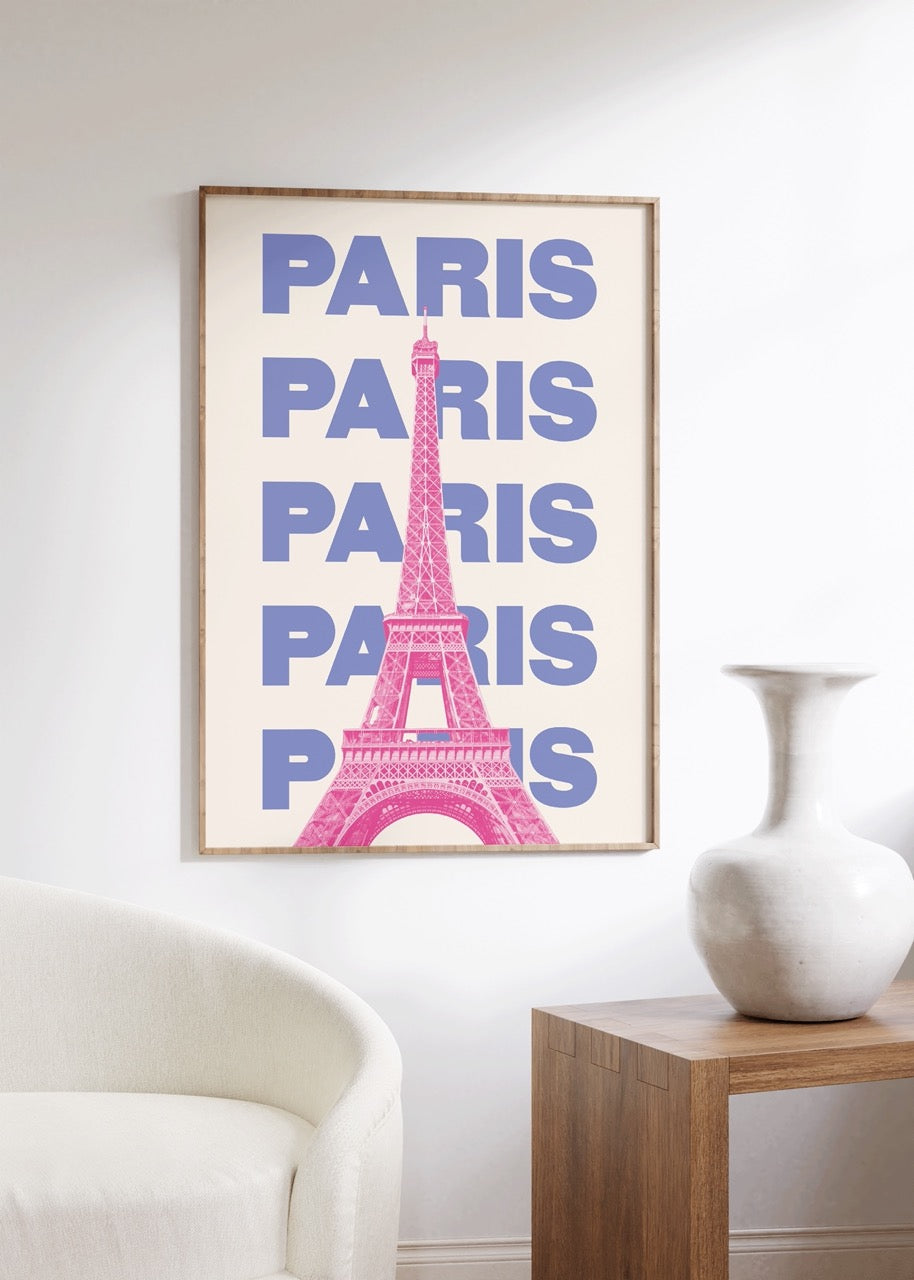 Paris Unframed Poster