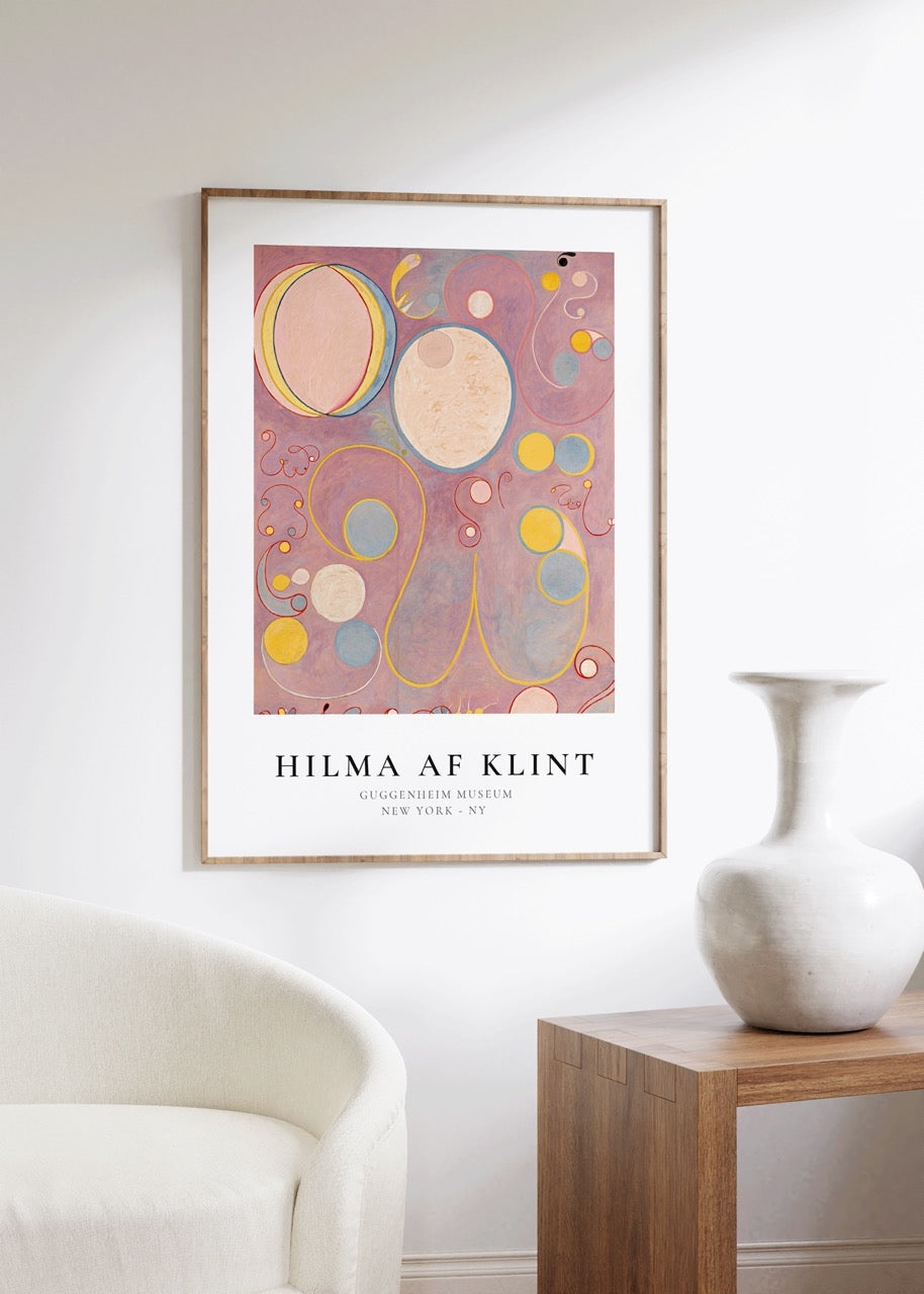 Hilma Af Klint Çerçevesiz Poster