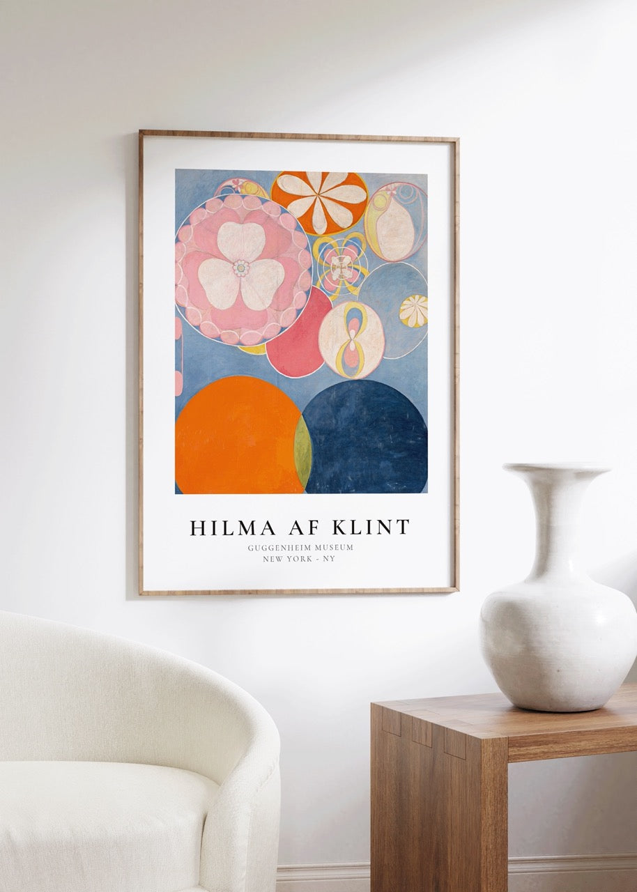 Hilma Af Klint Çerçevesiz Poster