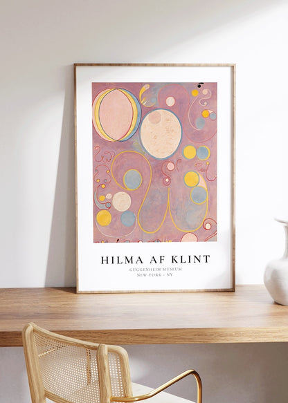 Hilma Af Klint Çerçevesiz Poster