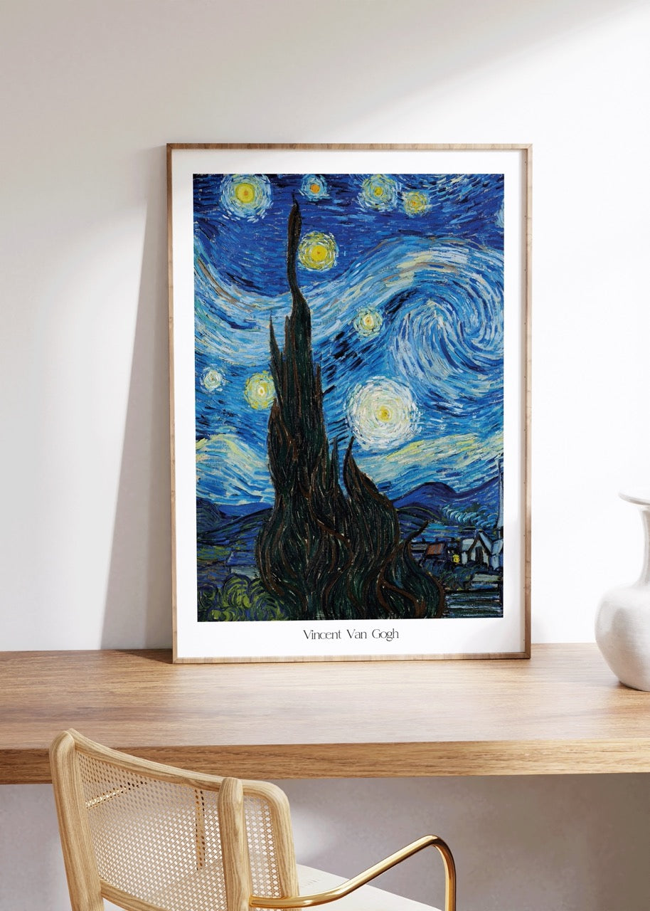 Van Gogh Çerçevesiz Poster