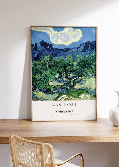 Van Gogh Çerçevesiz Poster