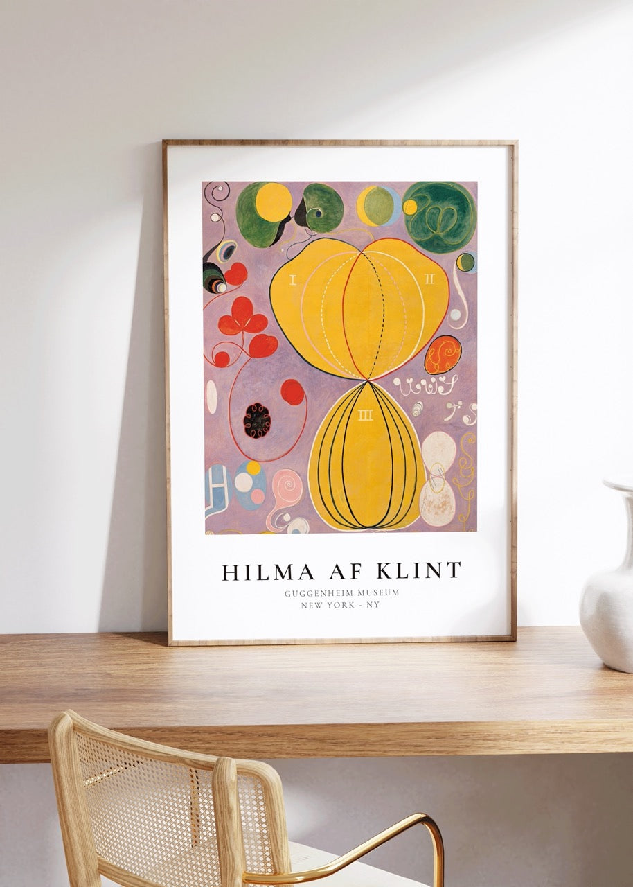 Hilma Af Klint Çerçevesiz Poster